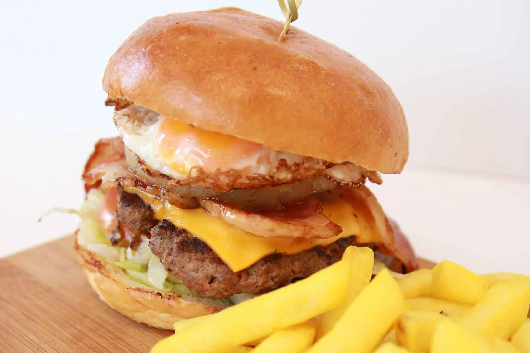 Old School Beef Burger